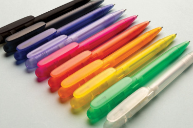 Logo trade corporate gifts image of: Devin GRS certified RABS pen transparent