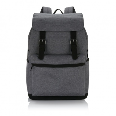 Logotrade promotional gift picture of: Laptop backpack with magnetic buckle straps