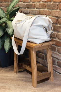 Logo trade promotional items picture of: Kezar AWARE™ 500 gsm recycled canvas deluxe weekend bag