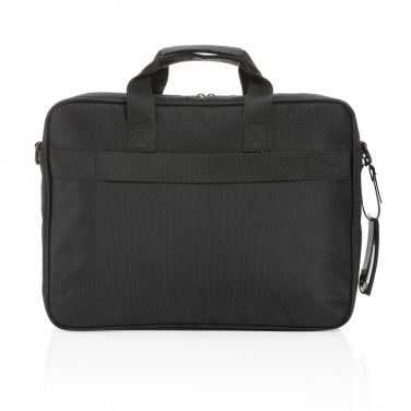 Logotrade corporate gift image of: Swiss Peak AWARE™ RPET Voyager 15.6" laptop bag