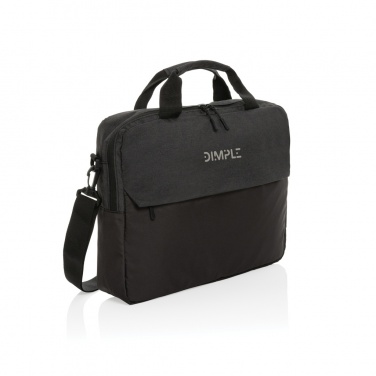 Logo trade promotional merchandise image of: Kazu AWARE™ RPET basic 15.6 inch laptop bag