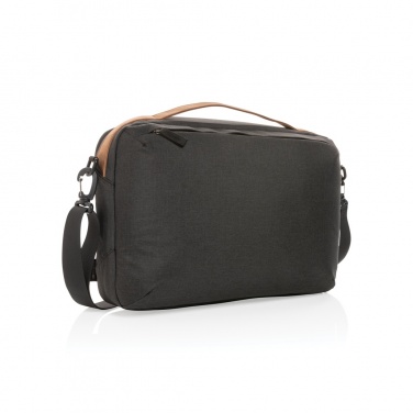 Logo trade promotional item photo of: Impact AWARE™ 300D two tone deluxe 15.6" laptop bag