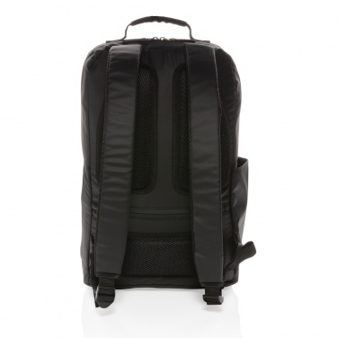 Logotrade advertising products photo of: Fashion black 15.6" laptop backpack PVC free