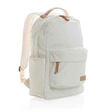 Logotrade corporate gifts photo of: Impact AWARE™ 16 oz. recycled canvas backpack
