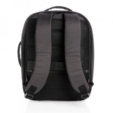 Logo trade business gifts image of: Impact AWARE™ RPET anti-theft 15.6" laptop backpack