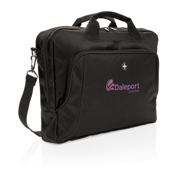 Logo trade promotional merchandise image of: Deluxe 15” laptop bag