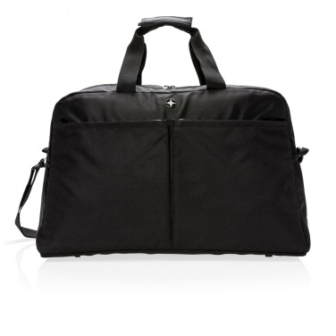 Logotrade promotional gift picture of: Swiss Peak RFID duffle with suitcase opening