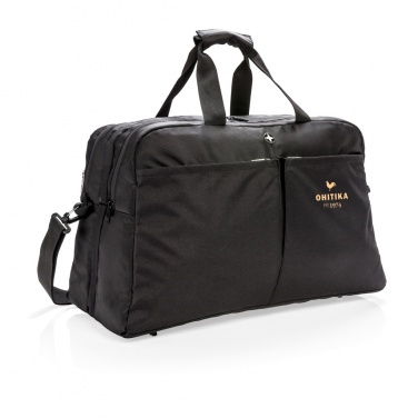 Logotrade business gift image of: Swiss Peak RFID duffle with suitcase opening