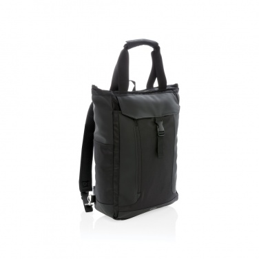 Logotrade promotional giveaway image of: Swiss Peak RFID 15" laptop totepack PVC free