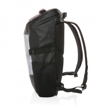 Logotrade promotional gift picture of: PU high visibility easy access 15.6" laptop backpack