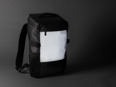 Logotrade promotional item picture of: PU high visibility easy access 15.6" laptop backpack