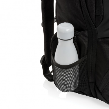 Logo trade promotional gifts image of: Swiss Peak AWARE™ RPET 15.6 inch commuter backpack