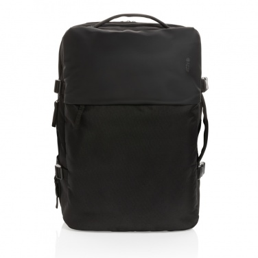 Logo trade advertising product photo of: Swiss Peak AWARE™ RPET 15.6' expandable weekend backpack
