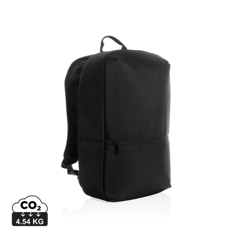 Logo trade promotional products image of: Impact AWARE™ 1200D Minimalist 15.6 inch laptop backpack