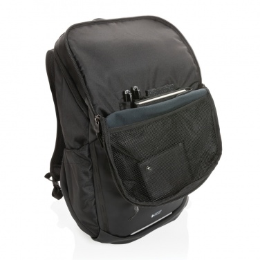 Logo trade promotional product photo of: Swiss Peak AWARE™ RPET 15.6 inch business backpack
