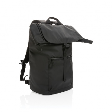 Logotrade promotional gift picture of: Impact AWARE™ RPET water resistant 15.6" laptop backpack