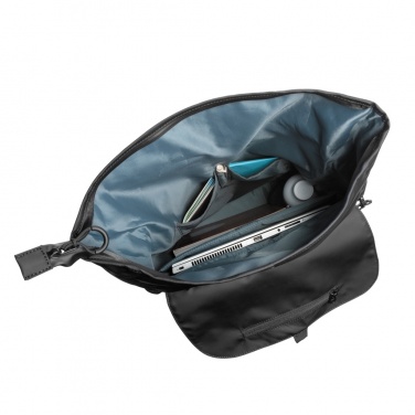 Logotrade promotional product picture of: Impact AWARE™ RPET water resistant 15.6" laptop backpack
