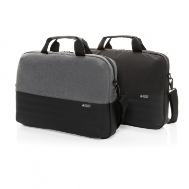 Logotrade advertising product image of: Swiss Peak AWARE™ RFID 15.6'' laptop bag