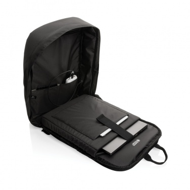 Logotrade advertising product image of: Swiss Peak AWARE™ RFID anti-theft 15.6'' laptop backpack