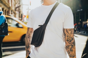 Logotrade promotional item image of: Crescent AWARE™ RPET half moon sling bag