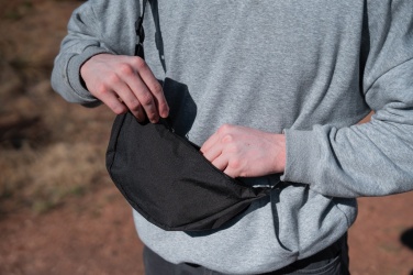Logotrade promotional merchandise picture of: Crescent AWARE™ RPET half moon sling bag