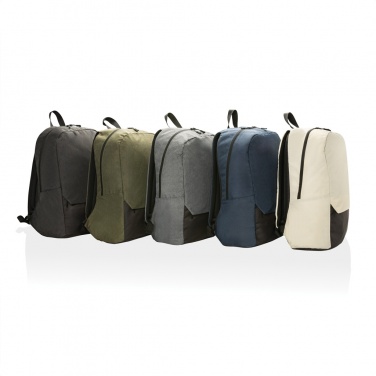 Logotrade corporate gift image of: Kazu AWARE™ RPET basic 15.6 inch laptop backpack
