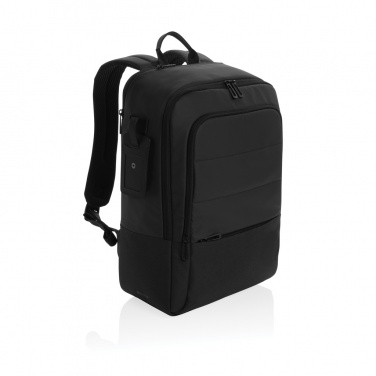 Logotrade promotional merchandise image of: Armond AWARE™ RPET 15.6 inch deluxe laptop backpack