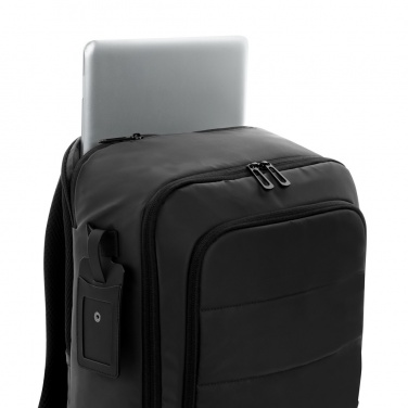 Logotrade promotional item picture of: Armond AWARE™ RPET 15.6 inch deluxe laptop backpack