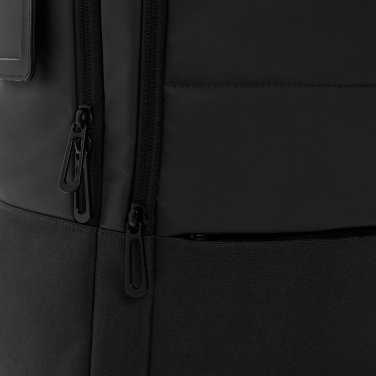 Logo trade business gifts image of: Armond AWARE™ RPET 15.6 inch deluxe laptop backpack