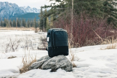 Logo trade promotional items image of: Armond AWARE™ RPET 15.6 inch deluxe laptop backpack