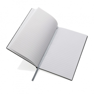 Logotrade promotional merchandise picture of: A5 recycled leather notebook