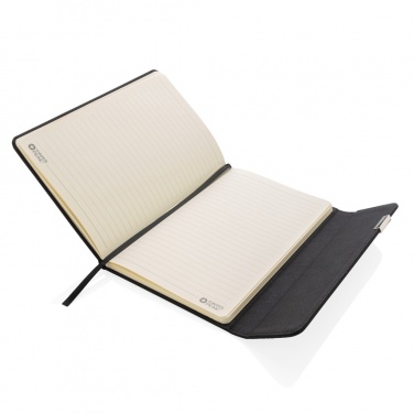Logotrade advertising product picture of: Swiss Peak deluxe A5 notebook and pen set