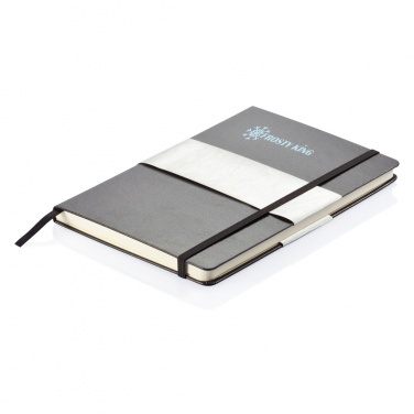 Logotrade promotional gift picture of: Deluxe hardcover A5 notebook