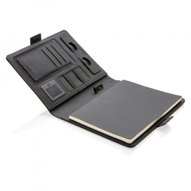 Logo trade promotional products image of: Air 5W wireless charging notebook cover A5