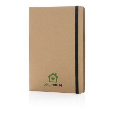 Logotrade promotional giveaways photo of: A5 kraft notebook