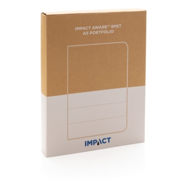 Logo trade promotional giveaway photo of: Impact AWARE™ RPET A5 notebook