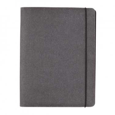Logo trade promotional merchandise photo of: Recycled leather A4 portfolio