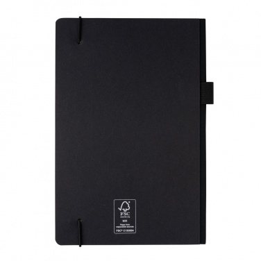 Logotrade promotional merchandise picture of: A5 deluxe kraft hardcover notebook