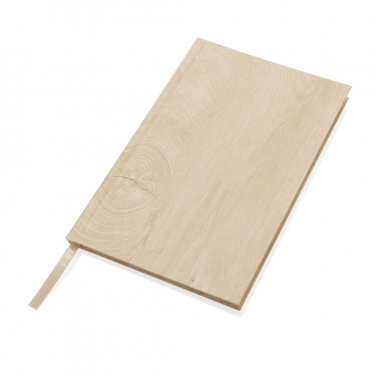 Logotrade promotional gift image of: Kavana wood print A5 notebook
