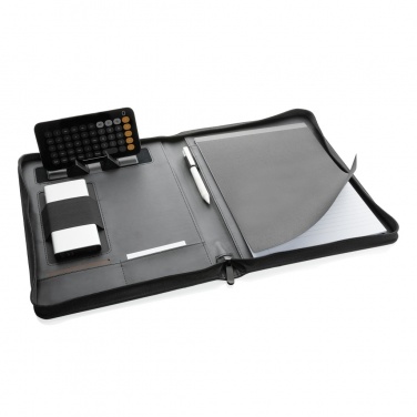 Logotrade corporate gift image of: RCS rPU deluxe tech portfolio with zipper