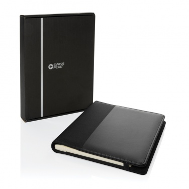 Logo trade corporate gifts picture of: Swiss Peak Script AWARE™ A5 portfolio