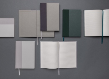 Logotrade promotional giveaway image of: Words GRS certified RPET & Kraft A5 notebook