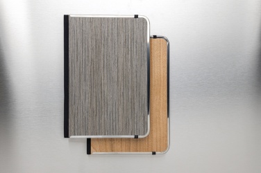 Logotrade promotional gift image of: Treeline A5 wooden cover deluxe notebook