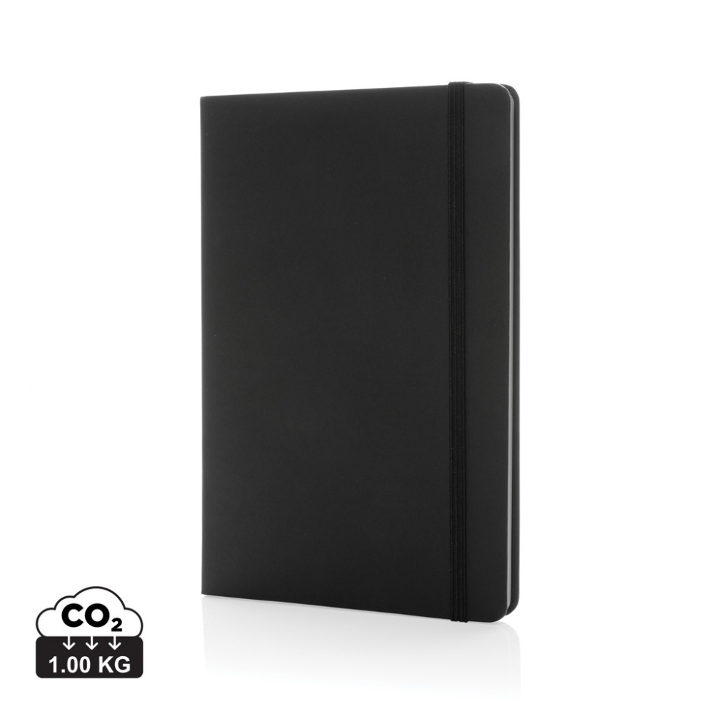Logotrade promotional giveaway picture of: Craftstone A5 recycled kraft and stonepaper notebook