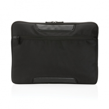 Logo trade promotional giveaway photo of: Swiss Peak AWARE™ RPET Voyager 15.6" laptop sleeve