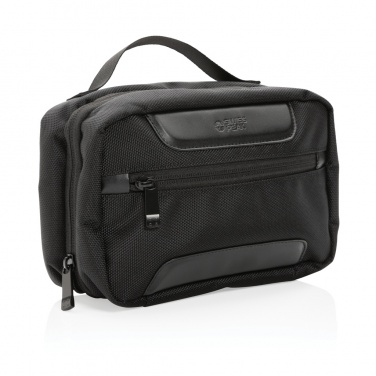 Logotrade promotional merchandise picture of: Swiss Peak AWARE™ RPET Voyager toiletry bag