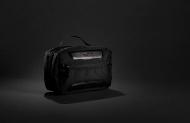 Logotrade promotional products photo of: Swiss Peak AWARE™ RPET Voyager toiletry bag