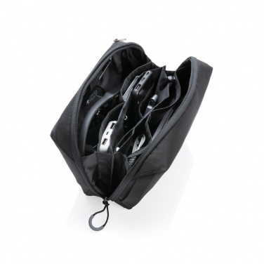 Logo trade promotional giveaways picture of: Swiss Peak AWARE™ tech pouch PVC free