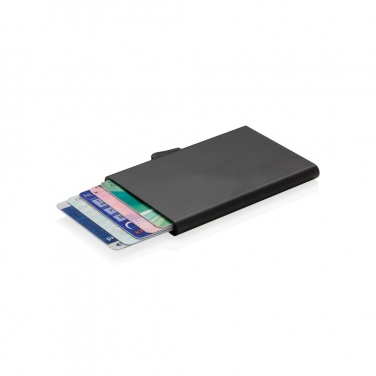 Logo trade promotional items image of: C-Secure aluminium RFID card holder