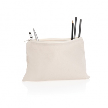 Logotrade promotional products photo of: Impact Aware™ 285 gsm rcanvas pencil case undyed